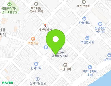 전라남도 목포시 해안로237번길 12-3 (행복동1가) 지도