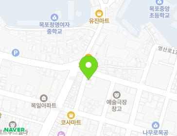 전라남도 목포시 호남로52번길 1 (호남동) 지도