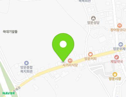 전라남도 무안군 망운면 운해로 1389 (경민주택) 지도