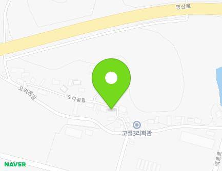 전라남도 무안군 무안읍 오리정길 20-5 지도