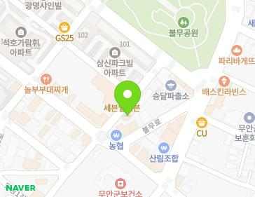 전라남도 무안군 무안읍 불무로 40-6 지도