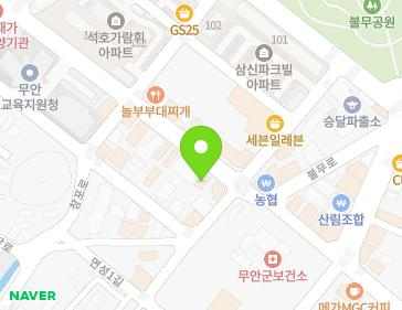 전라남도 무안군 무안읍 불무로 41-1 지도