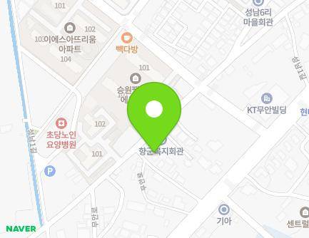 전라남도 무안군 무안읍 성남1길 106 (꿈이있는교회) 지도