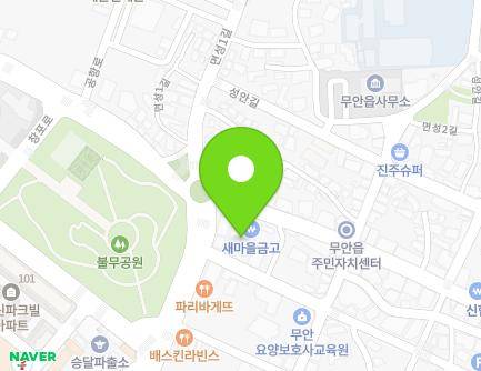 전라남도 무안군 무안읍 무안중앙로 37 (무안새마을금고, 기독병원) 지도