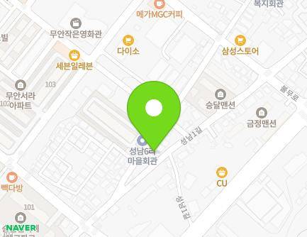 전라남도 무안군 무안읍 성남2길 10 (진88식품) 지도
