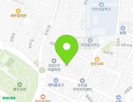 전라남도 무안군 무안읍 면성1길 85-16 (예수사랑교회) 지도