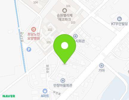 전라남도 무안군 무안읍 성남1길 100-5 (한나오피스텔) 지도