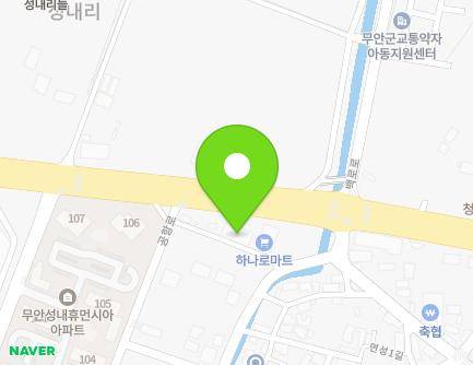 전라남도 무안군 무안읍 공항로 57 (한솔종합설비,신안투자개발) 지도