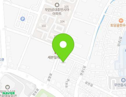 전라남도 무안군 무안읍 면성1길 78 (무안무학교회) 지도