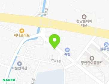 전라남도 무안군 무안읍 면성1길 41 (공항화물) 지도