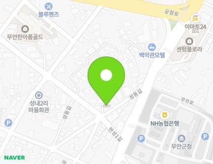전라남도 무안군 무안읍 성동길 10 (현대오토바이) 지도