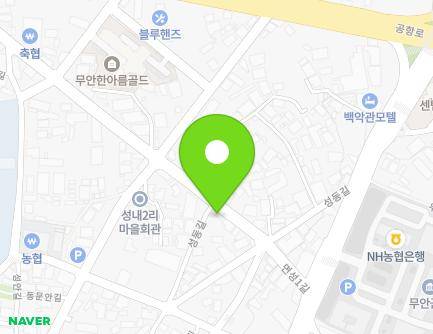 전라남도 무안군 무안읍 면성1길 13 (한솔종합설비) 지도