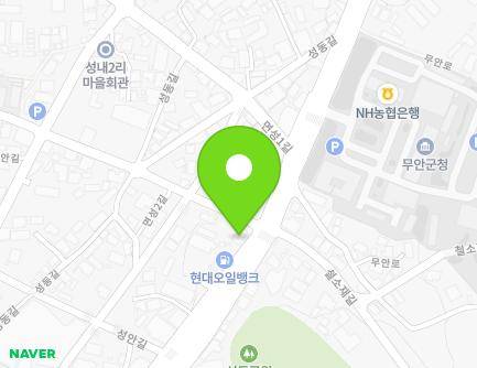 전라남도 무안군 무안읍 무안로 521 (한국공인중개사) 지도