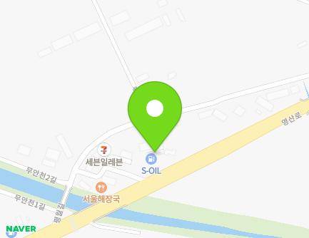 전라남도 무안군 무안읍 영산로 3085 (고속주유소) 지도