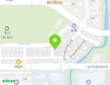 전라남도 무안군 삼향읍 남악4로60번가길 42-1 (그린파크) 지도