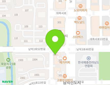 전라남도 무안군 삼향읍 남악3로 39 (남악펠리시티1차) 지도
