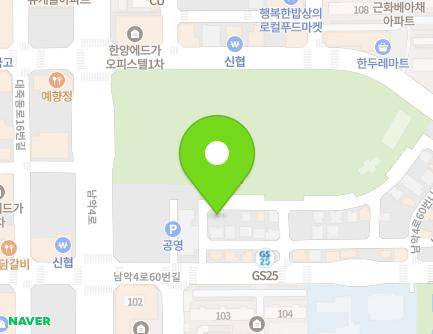 전라남도 무안군 삼향읍 남악4로60번가길 24 (헤라빌) 지도