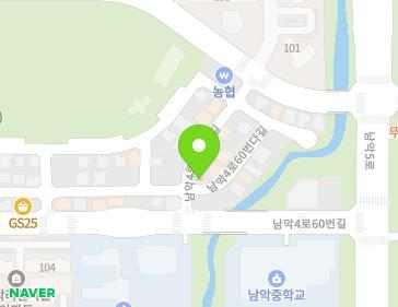 전라남도 무안군 삼향읍 남악4로60번다길 1 지도