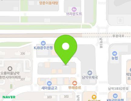 전라남도 무안군 삼향읍 남악2로74번가길 20 지도