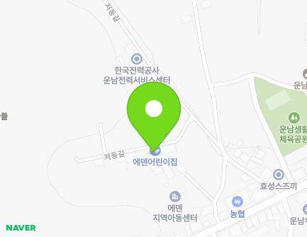 전라남도 무안군 운남면 저동길 11-11 (운남에덴어린이집) 지도
