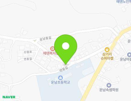 전라남도 무안군 운남면 신월로 17 (제일모터운남보일러) 지도