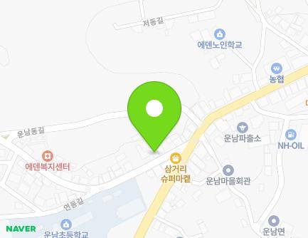 전라남도 무안군 운남면 신월로 6-1 (윤정이불커텐) 지도