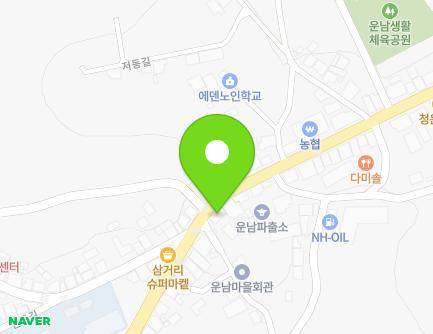 전라남도 무안군 운남면 운해로 570 (운남이발관) 지도