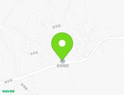 전라남도 무안군 운남면 와우로 50 (둔전마을회관) 지도