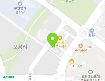 전라남도 무안군 일로읍 오남로1길 9-2 지도