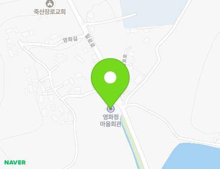 전라남도 무안군 일로읍 영화길 1 (영화정마을회관) 지도