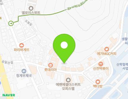전라남도 무안군 청계면 승달산길 21-1 (다가구주택) 지도