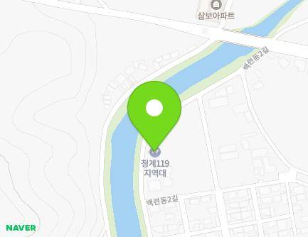 전라남도 무안군 청계면 백련동2길 14-13 (청계119지역대) 지도