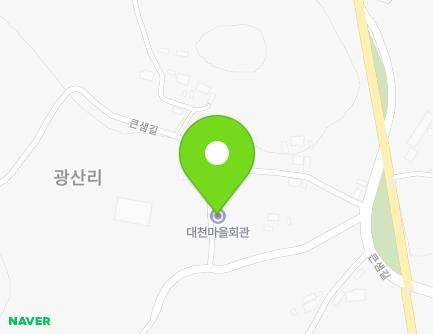 전라남도 무안군 해제면 큰샘길 27 (대천마을회관) 지도