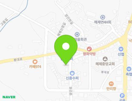 전라남도 무안군 해제면 양간로 39 (혜성비니루상사) 지도