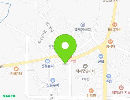 전라남도 무안군 해제면 양간로 46 (한일그릇집) 지도