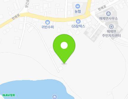 전라남도 무안군 해제면 현해로 1717-19 (신정교회) 지도