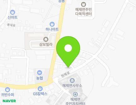 전라남도 무안군 해제면 현해로 1692 (김태원내과의원) 지도