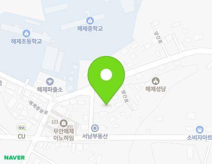 전라남도 무안군 해제면 양간로 94-3 (해제태권도) 지도