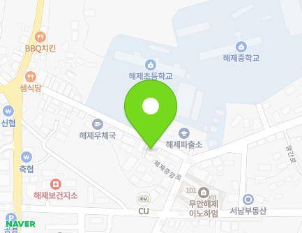 전라남도 무안군 해제면 양간로 82 (학생의집) 지도