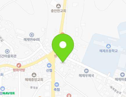 전라남도 무안군 해제면 봉대로 44-1 (일번지휴게실) 지도