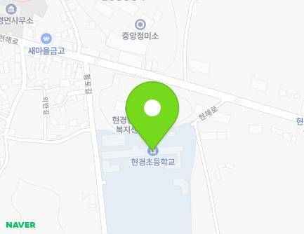 전라남도 무안군 현경면 황토길 17 (현경초등학교) 지도