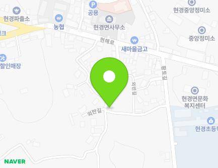 전라남도 무안군 현경면 외반길 13-1 (외반1리마을회관) 지도
