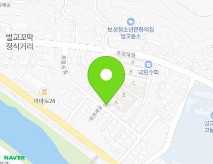 전라남도 보성군 벌교읍 회정새길 15-2 지도