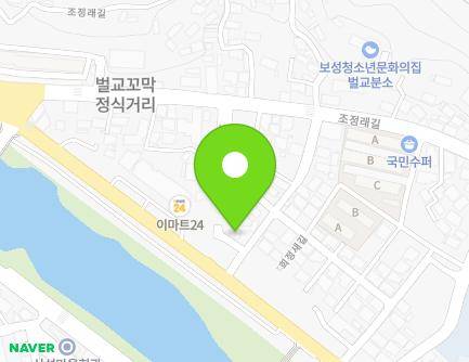 전라남도 보성군 벌교읍 회정새길 12-6 지도
