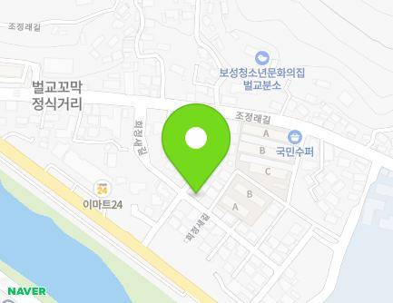 전라남도 보성군 벌교읍 회정새길 11 지도