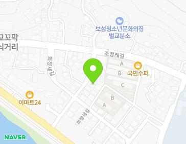 전라남도 보성군 벌교읍 회정새길 11-6 지도