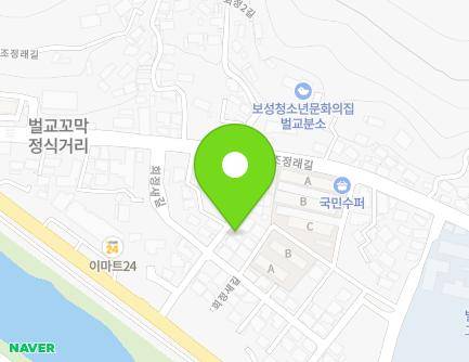 전라남도 보성군 벌교읍 회정새길 11-4 지도