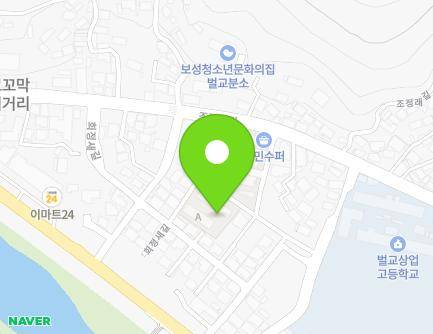 전라남도 보성군 벌교읍 회정새길 15-4 (회정연립) 지도