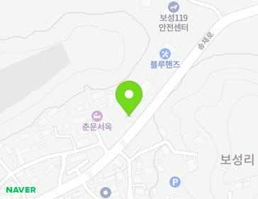 전라남도 보성군 보성읍 송재로 217 지도