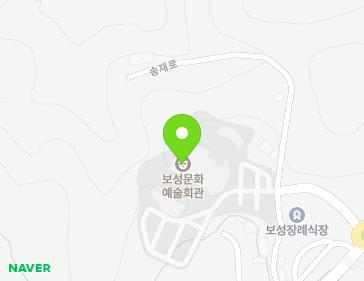 전라남도 보성군 보성읍 송재로 281-9 지도